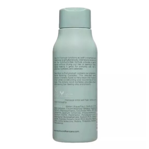 NEW Root to End 2 in 1 Shampoo Conditioner 13 fl oz 3 Pack - Picture 3 of 4